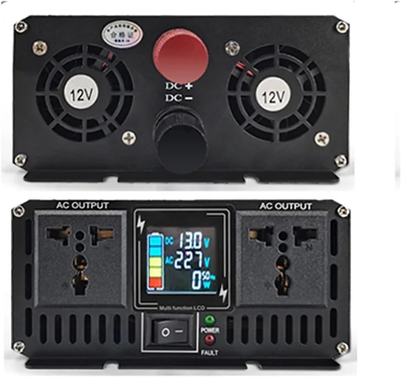 Inverter 3000W 4000W 5000W DC 12V 24V 48V 60V to AC 220V 110V 120V 220V Voltage Converter Power Inverter(Peak Power 5000W,24V_110V(60HZ))(Peak Power 4000w,24V-110V(60HZ))