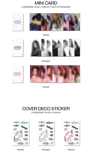 Miniatura 6 de FROMIS_9 DESBLOQUEAR MI MUNDO 1er álbum AUNDO Ver. K-POP SELLADO