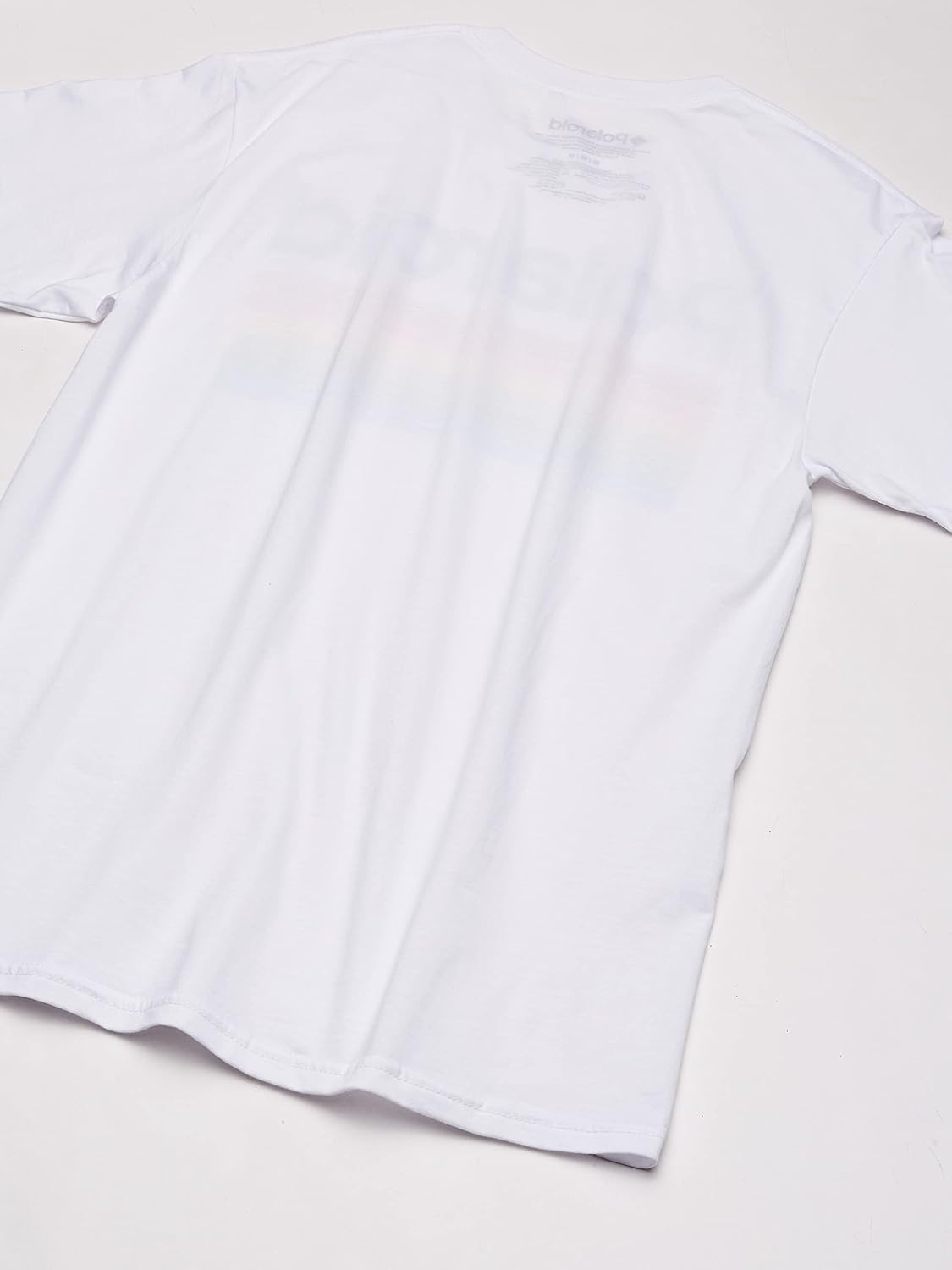Polaroid Men's Classic Logo Vintage Style Rainbow T-Shirt : Clothing, Shoes & Jewelry