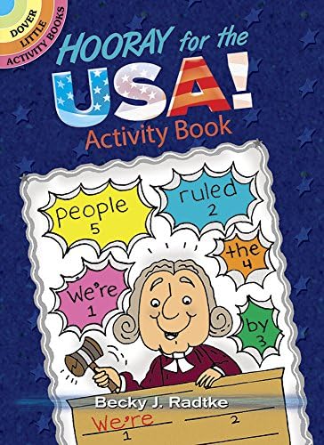 Hooray for the USA! (Dover Little Activity Books) Paperback โ July 20, 2016