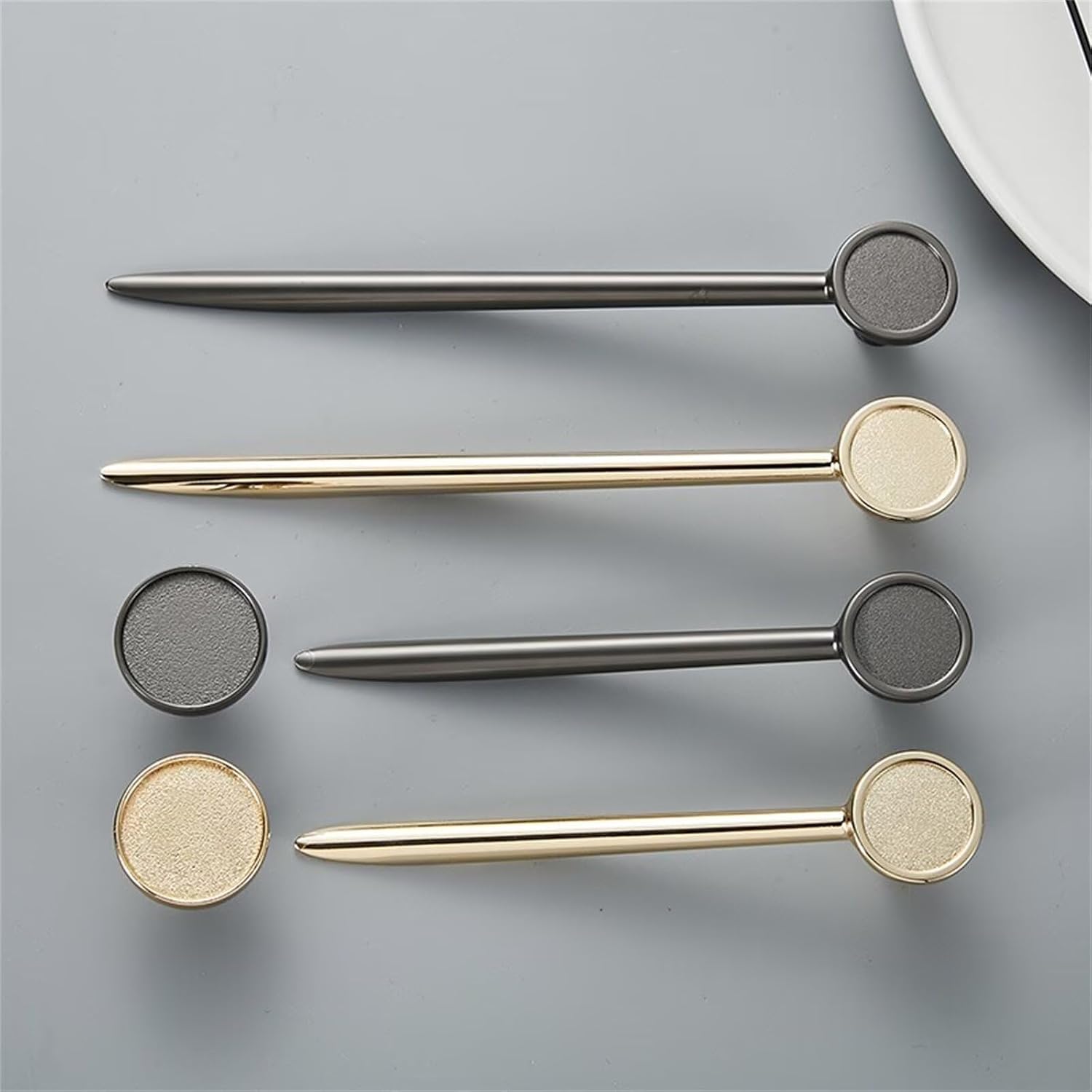 6 PCS Modern Gold Cabinet Handles, 128mm(5 Inch) Hole Center Cabinet Pulls Kitchen Door Handles Hardware Pulls Kitchen Cabinet Door Handles Kitchen Cupboard Handles