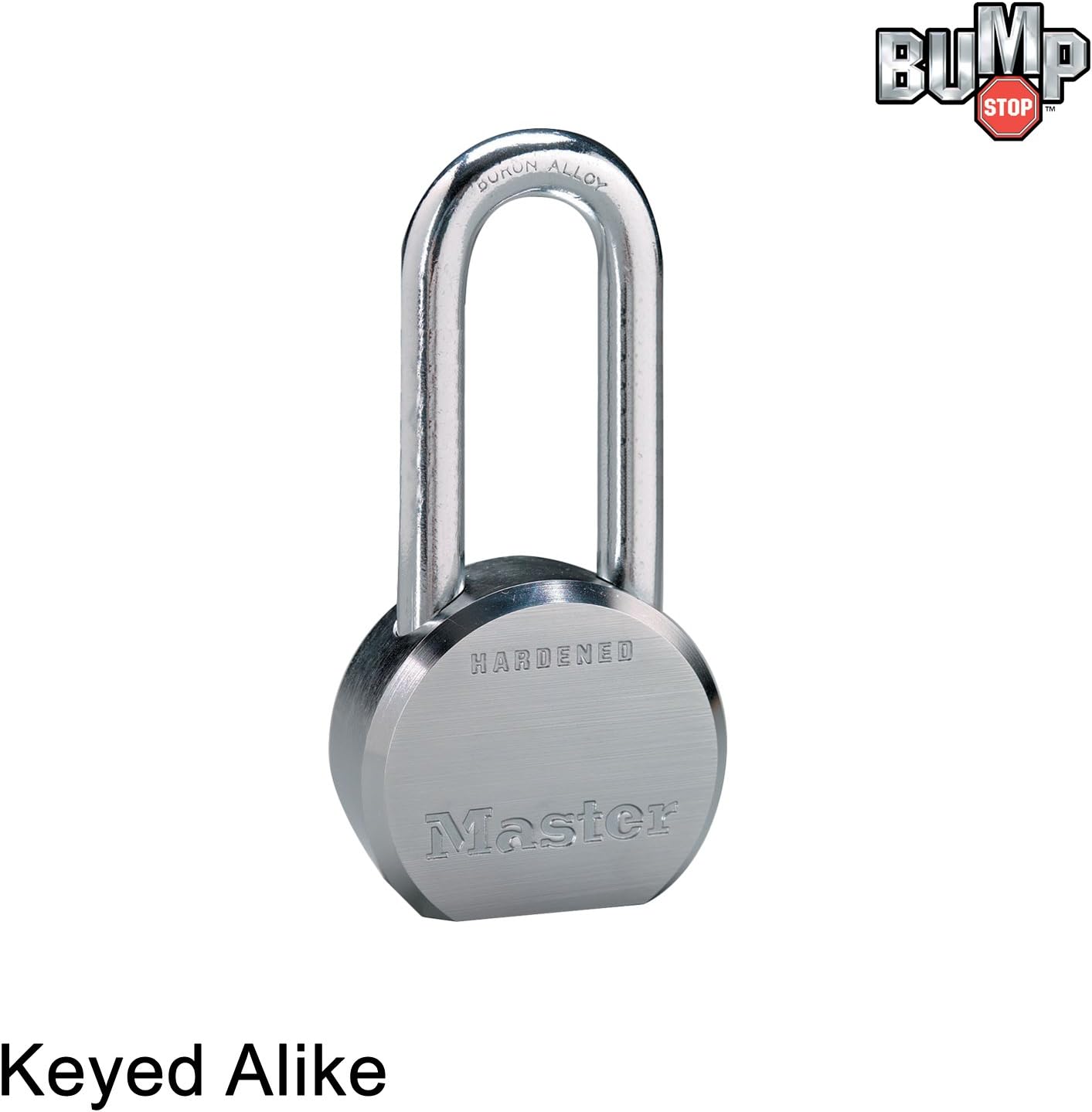 Master Lock - (1) High Security Pro Series Keyed Alike Padlock 6230NKALH w/BumpStop Technology