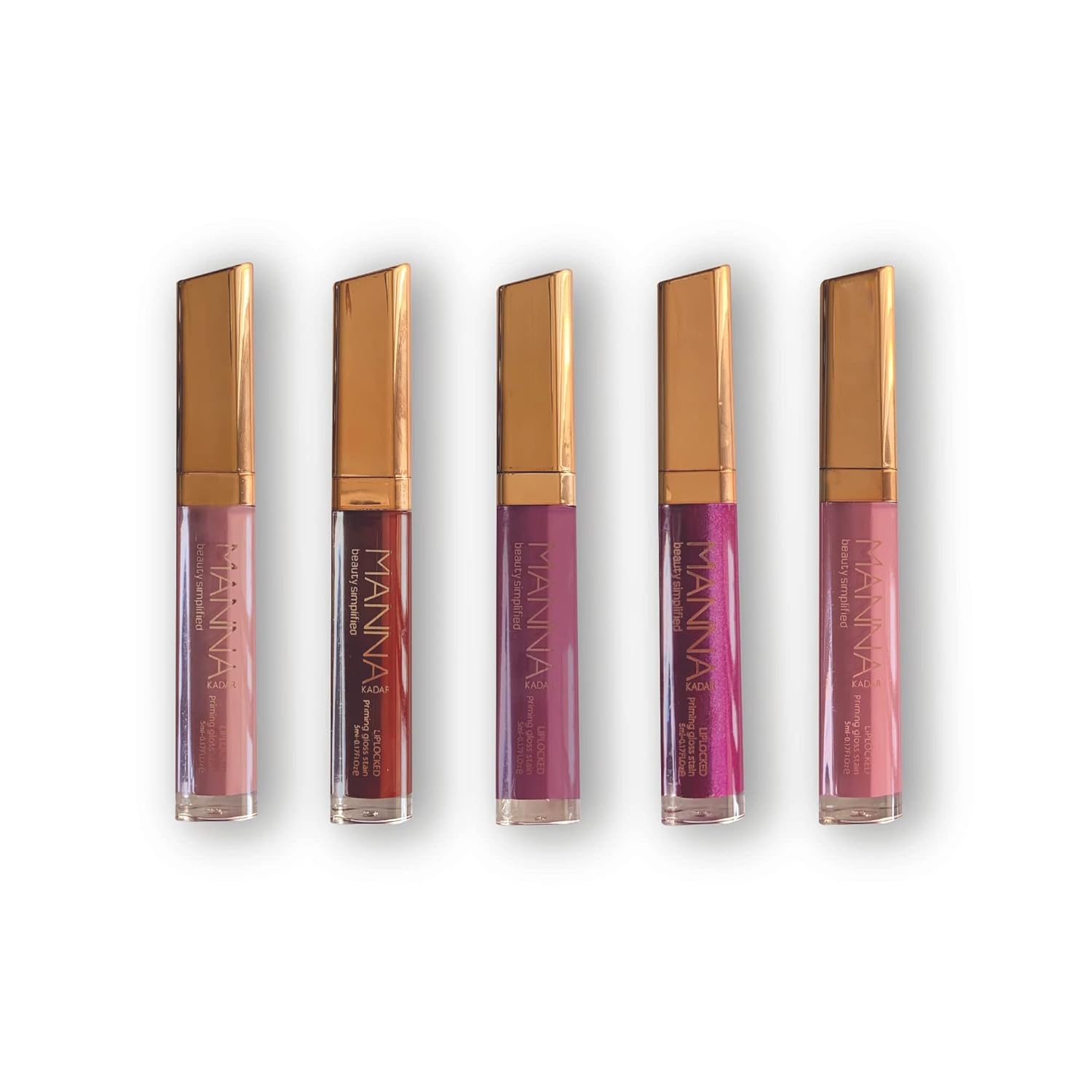 Manna Kadar Night on the Town 5pc Lip Locked Stain Set - Image 2