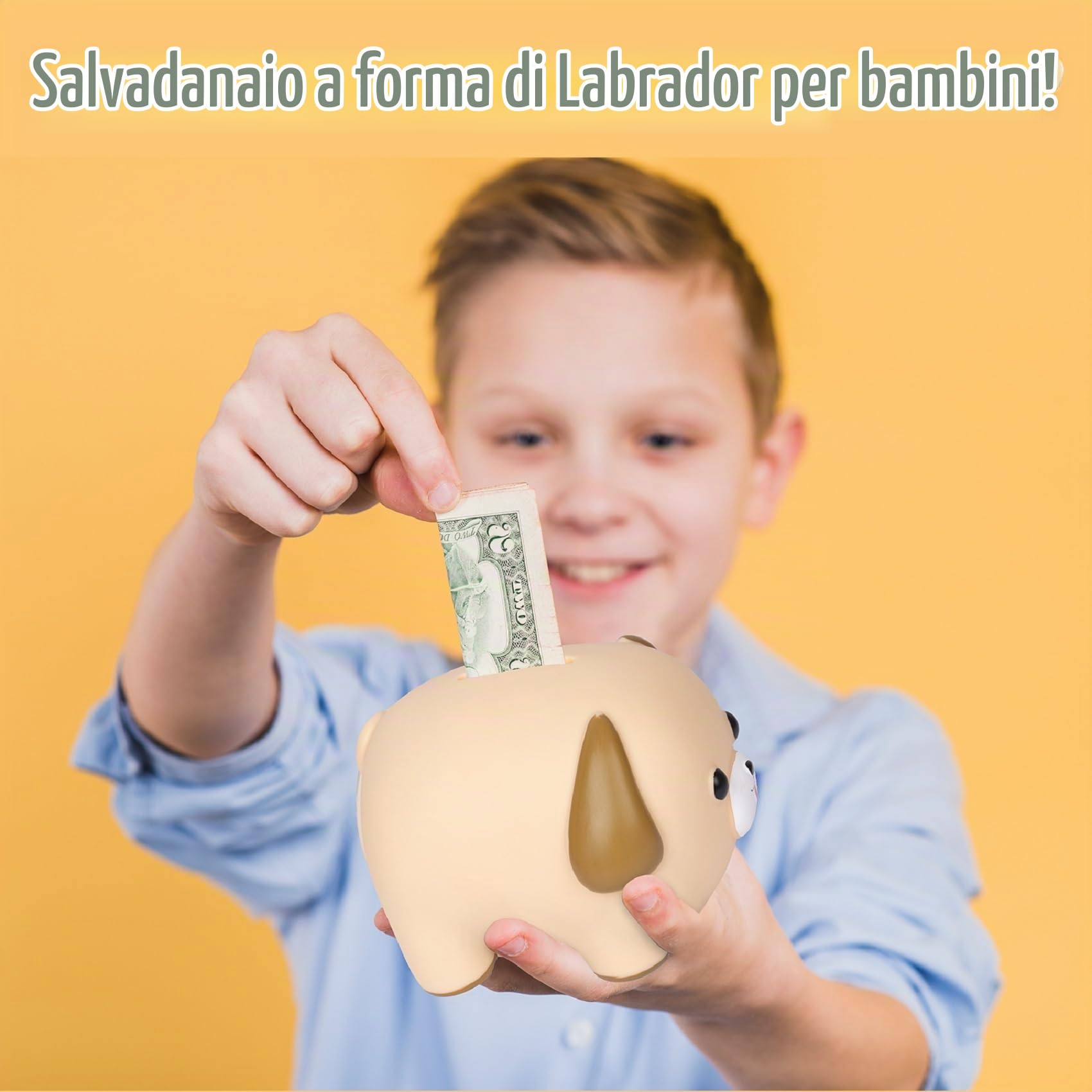 Salvadanaio a forma di cane per bambini, divertente per ragazze, scatola di vacanza, salvadanaio per adulti, bambini