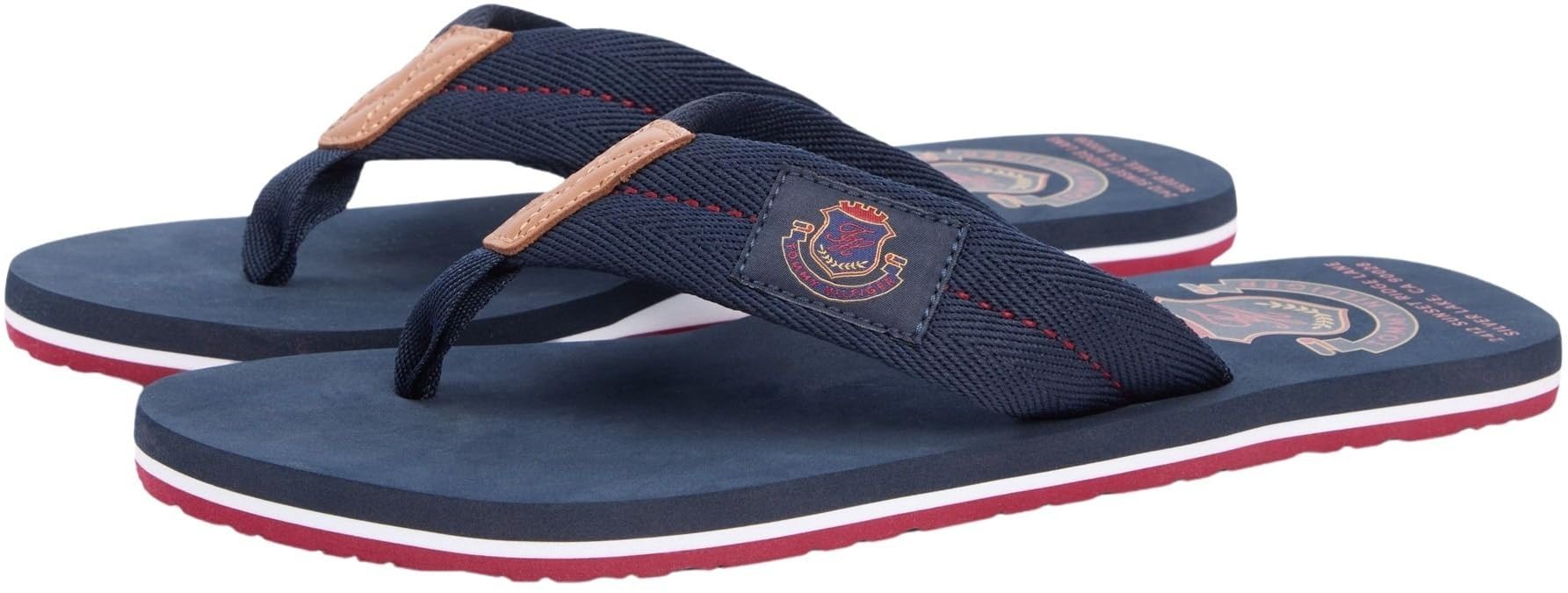 Tommy Hilfiger Homme Patch Hilfiger Beach Sandal Fm0fm05804 Tongs