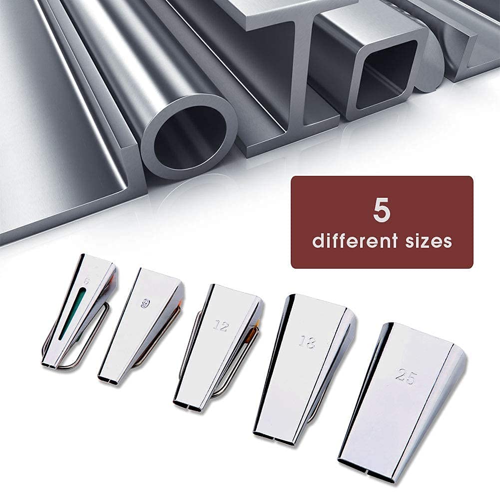 4 Appareils à Biais - Tailles 6mm/12mm/18mm/25mm - Couture Ourlets Et Finitions