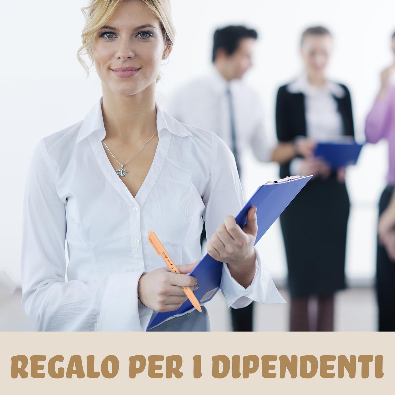 Set di 24 Penne a Sfera a Scatto con Citazioni Motivazionali in Italiano - Inchiostro Nero, Colori Assortiti, Idea Regalo