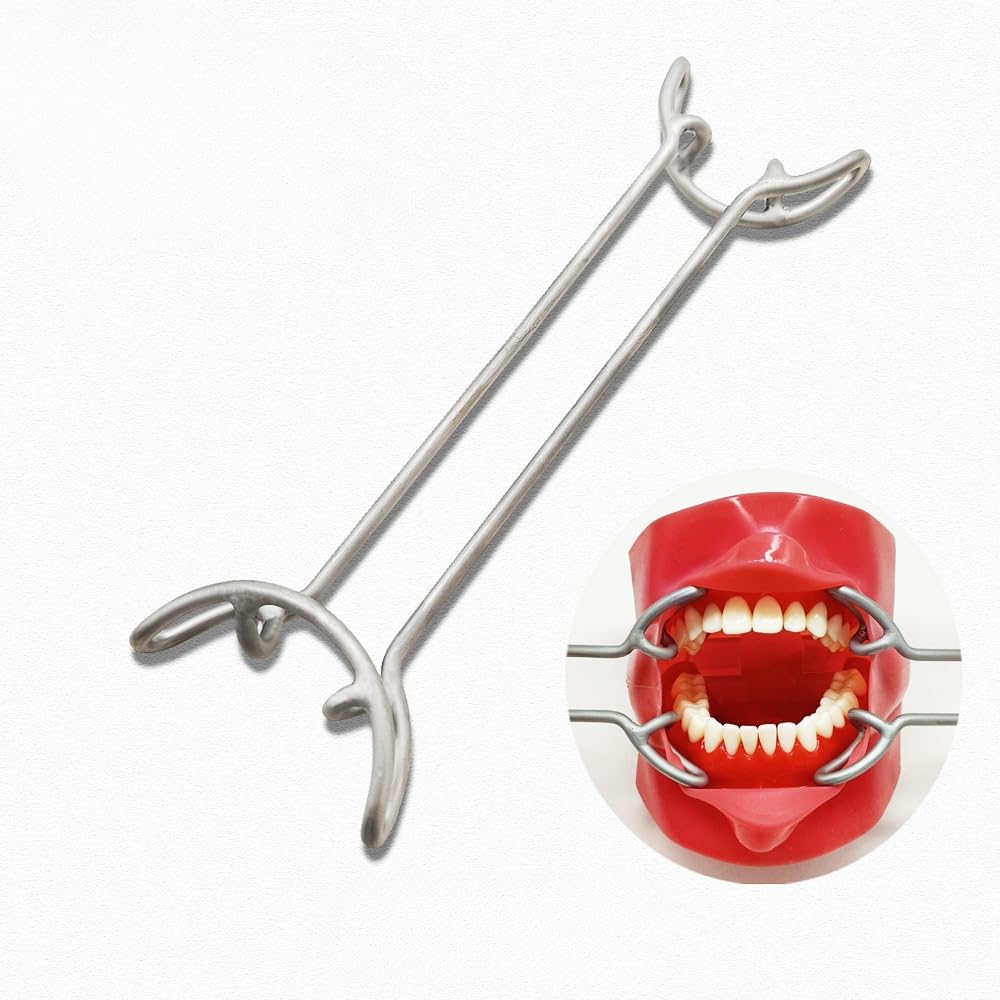 New Dental Orthodontic T Shape Retractor Lip Cheek Retractor Mouth Gag Opener Mouth Retractor Double Ends