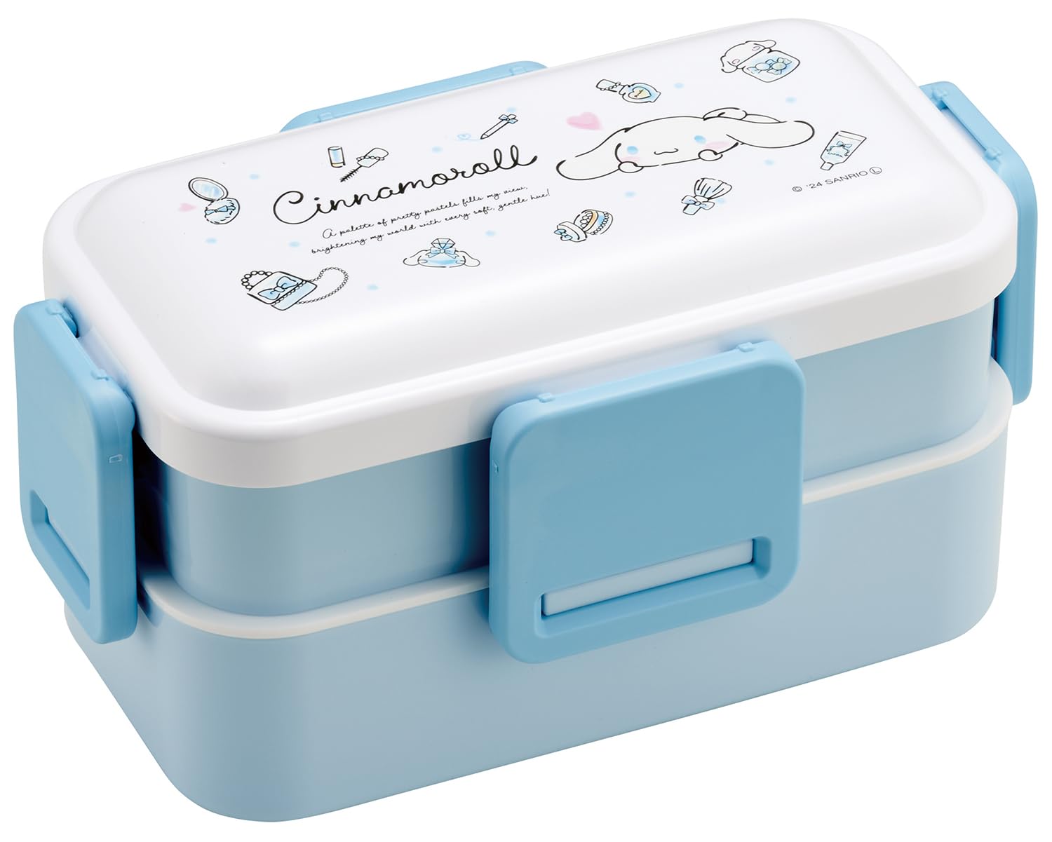Amazon｜スケーター(Skater) 弁当箱 2段 600ml 女性用 抗菌 ふんわり盛