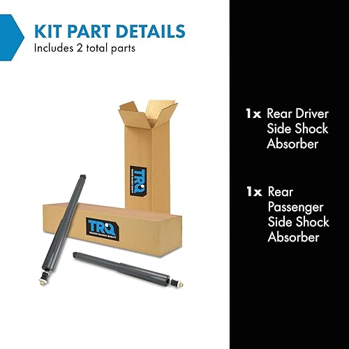 Miniatura 145 de TRQ Juego de amortiguadores traseros compatible con Chevrolet Aveo 2004-2011 Aveo5 2009 Pontiac G3 2007-2011