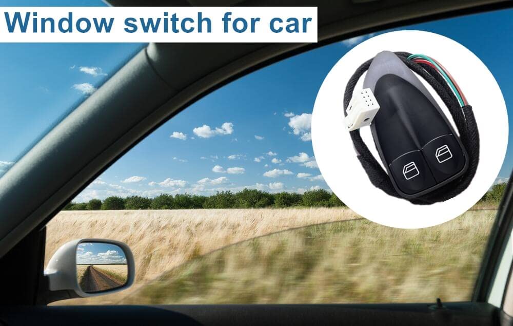 2308211351 Power Window Switch Driver Side Left Door for Mercedes Benz R230 SL Class SL500 SL55 SL550 SL600 SL63 SL65 AMG Power Window Control Switch