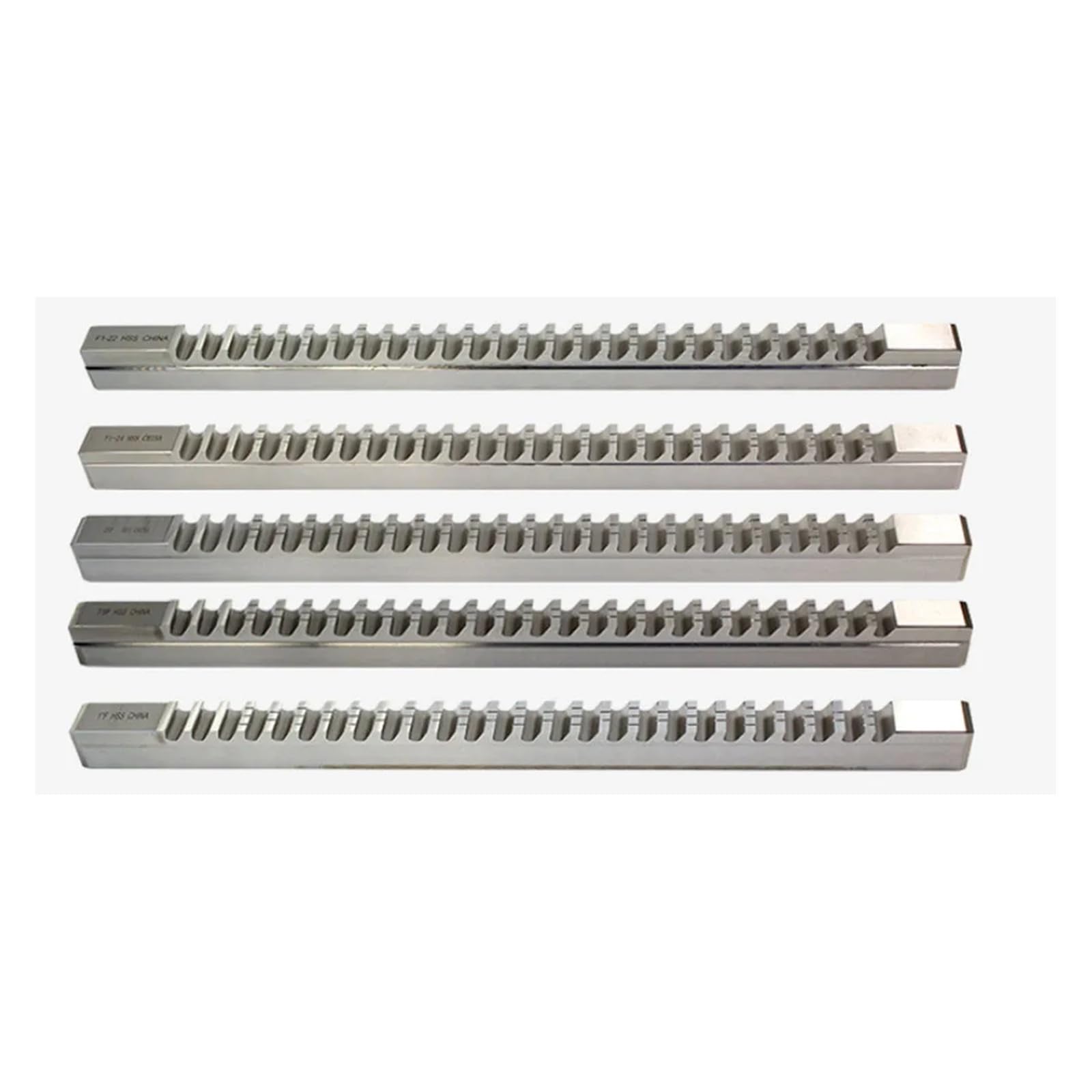20 mm/22 mm/24 mm/25 mm F1 Przeciągacz z rowkiem wpustowym, typu push-tool, ze stali szybkotnącej, do obróbki metali na tokarce CNC (F1 20 mm)