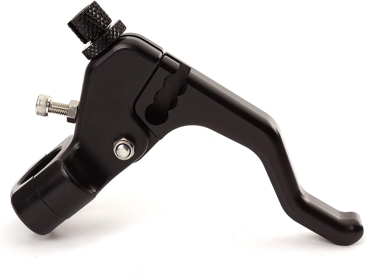 FXCNC CNC Aluminum Performance Stunt Clutch Lever Mount Bracket Anodized Universal Compatible with Most Street Bikes Motorcycles
