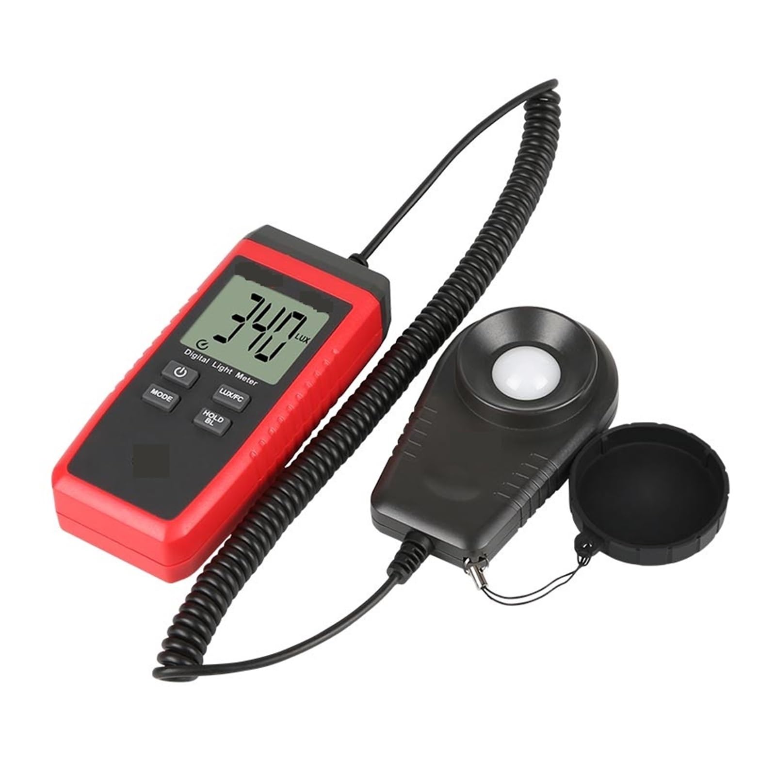 Światłomierz, Cyfrowy Miernik Światła Lux/FC Metry Luminometr Fotometr 200 000 Luksów Luminometr Fotometr Pomiar Tester