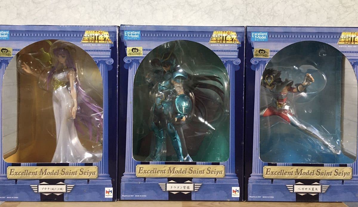 MegaHouse - メガハウス　エクセレントモデル　聖闘士星矢　アテナ・ドラゴン紫龍・ペガサス星矢 聖闘士星矢 ドラゴン紫龍 | メガホビ MEGAHOBBY STATION