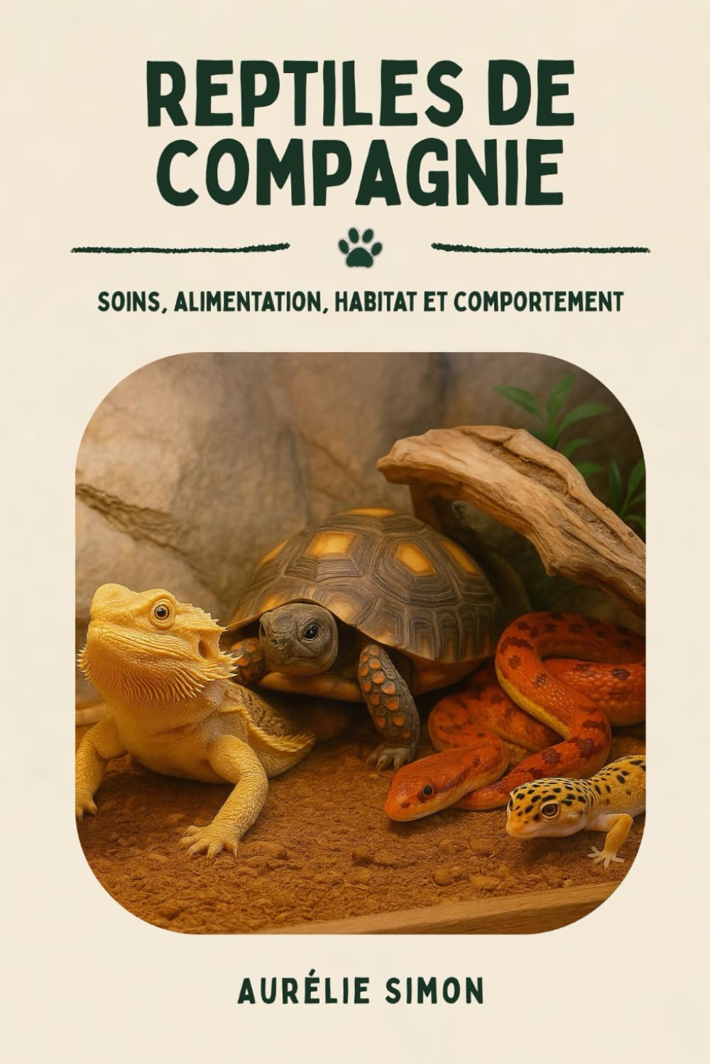 Reptiles de compagnie: Soins, Alimentation, Habitat et Comportement