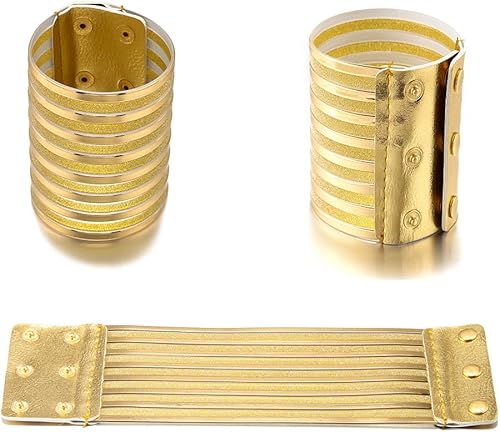 Miniatura 6 de Gargantilla africana, collar de cuero grueso estilo gótico de Egipto, estilo punk, gótico, para mujeres y niñas