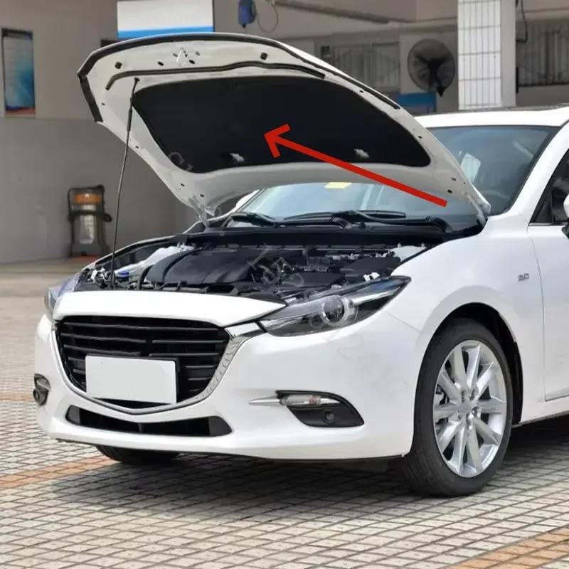 Isolant phonique capot Mazda 3 éliminant les vibrations et la chaleur sous le moteur