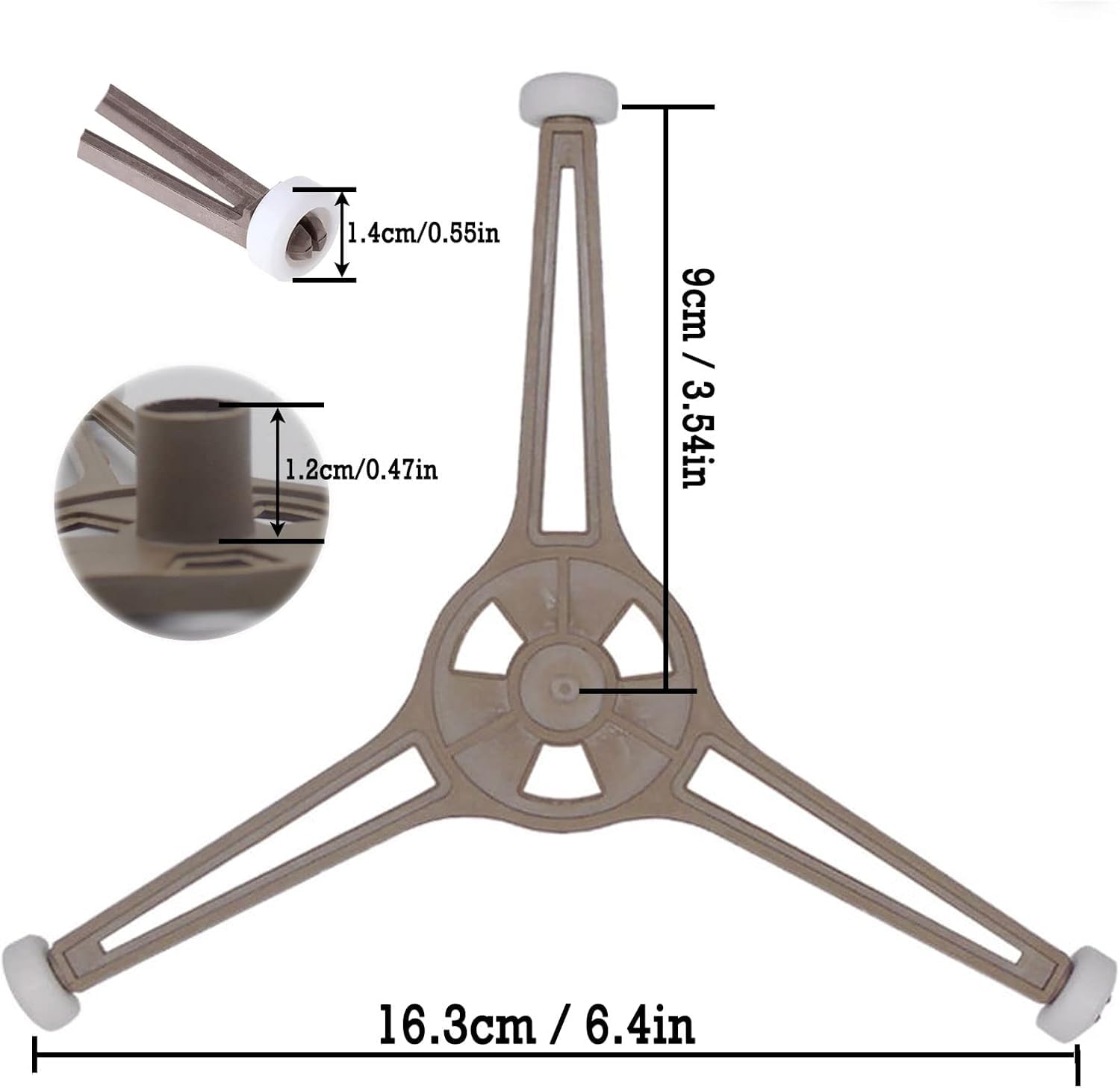 CRILSTYLEO 1ensemble Support De Plateau Tournant Pour - Anneau