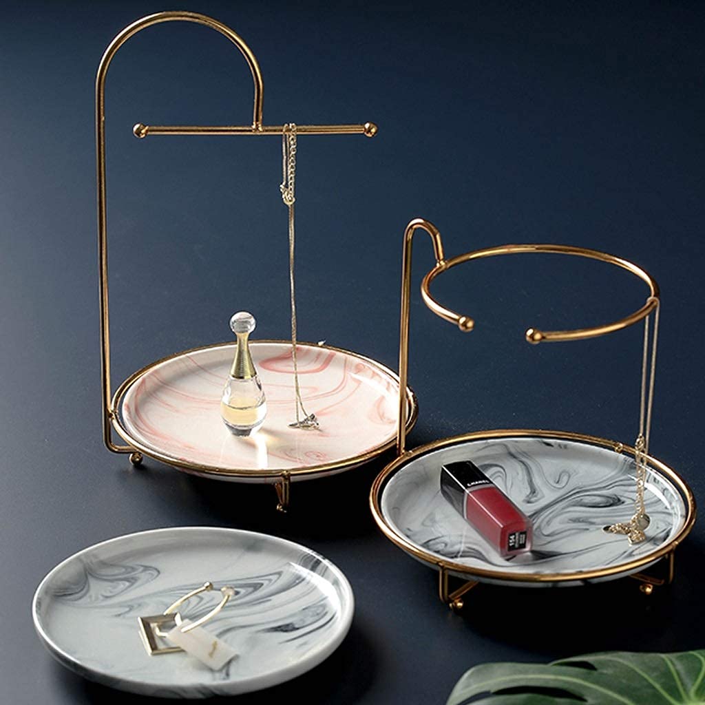 Amazon.co.jp: ディスプレイスタンドレトロスタイルセラミック大理石