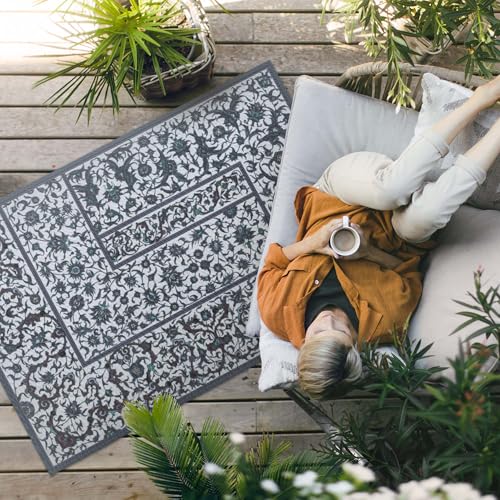Tapis d'extérieur imperméable en PVC résistant à la décoloration - 3