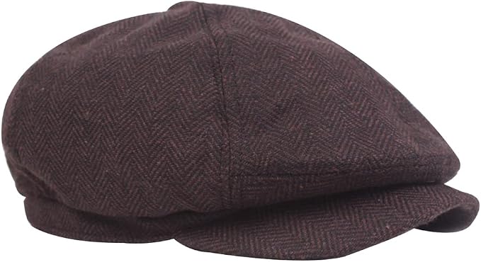 Markcur Coppola Cappello Irish Gatsby Newsboy Hat Flat cap 55-58CM :  Amazon.it: Abbigliamento