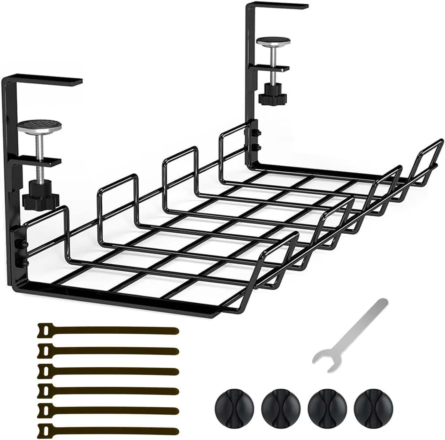 Under Dek Cable Management Tray 16.5 Turdy Metal Power Trip Holder