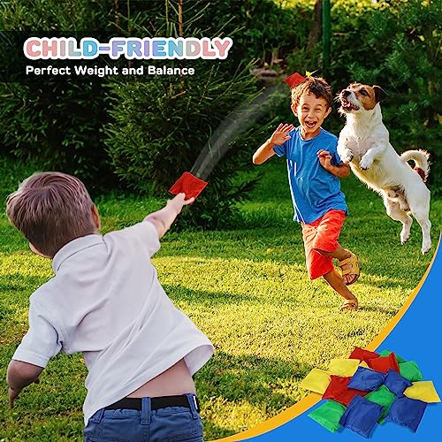 Image of TOY Life Bean Bags Toss Carnival Games, Cornhole, Outdoor Toys for Kids Ages 4-8, Backyard Game Sports & Outdoor Play, Outside Toys for Ages 5-7, Family Lawn Yard Games Birthday Party, Gift for Boys