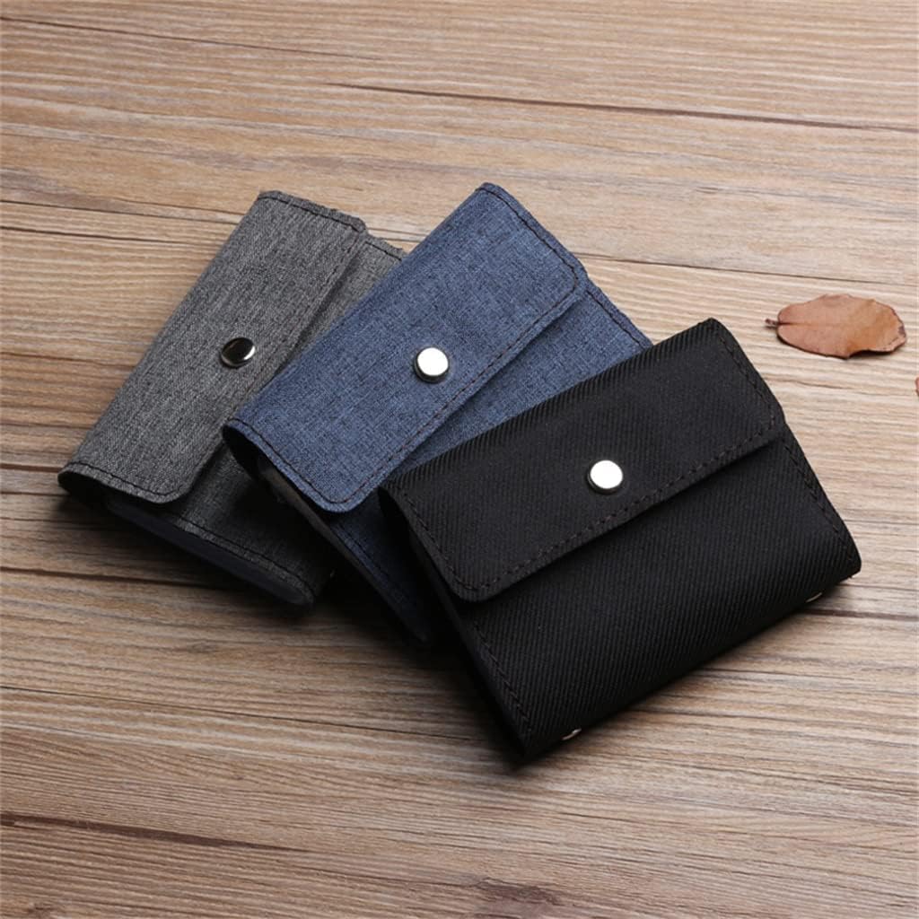 Card Holder Men's Multi-Card Space Large-Capacity ID Card Holder Women's Compact Card Holder (Color : A, Size : 10.3 * 7.5 * 2.3CM)