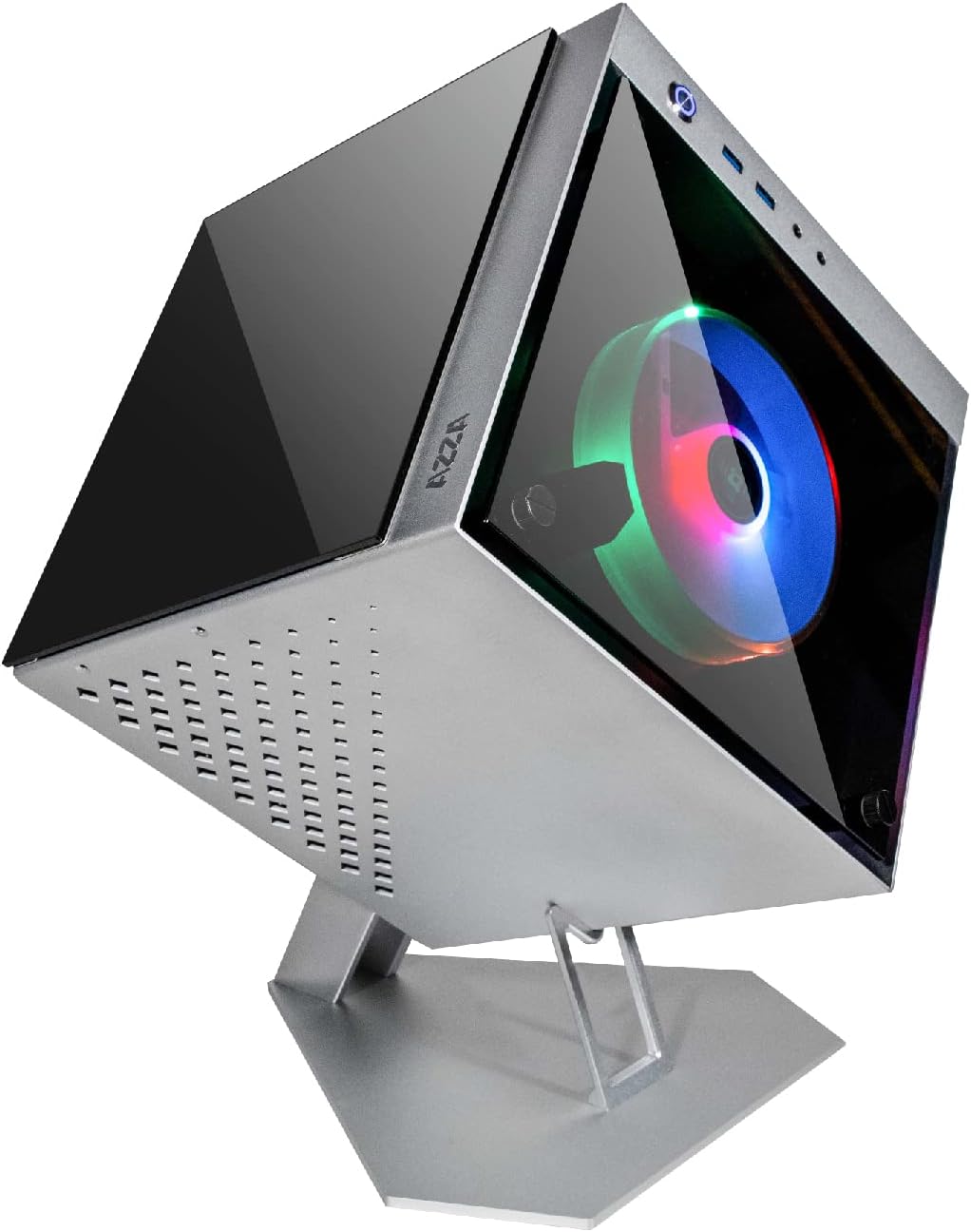 Azza Cube Mini 805 Innovative Mini-ITX Computer CASE, Model Number: CSAZ-805 Cube Mini
