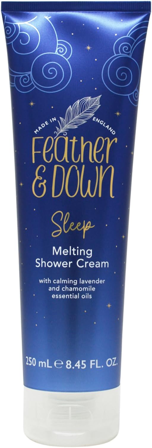 Sweet Dream Melting Shower Cream (250ml) - With Calming Lavender & Chamomile Essential Oils. Cruelty Free. Vegan Friendly. Natural Extracts.