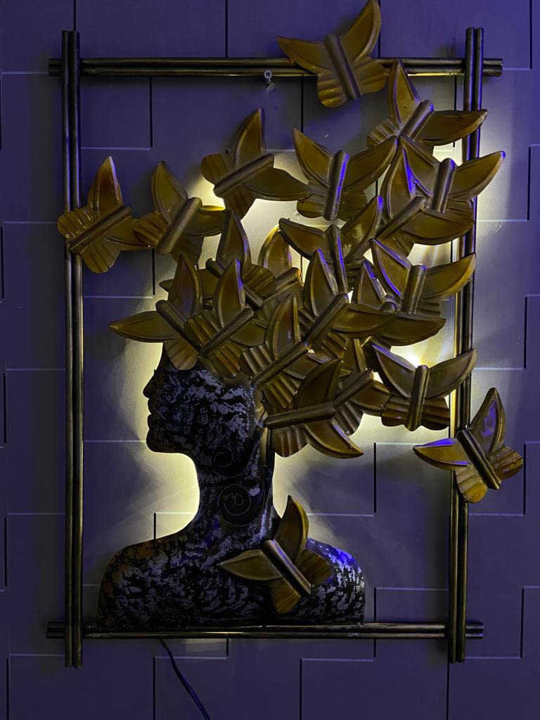 ToughCraft Wall Art With Light | GOLD | TC_N_PF069_N