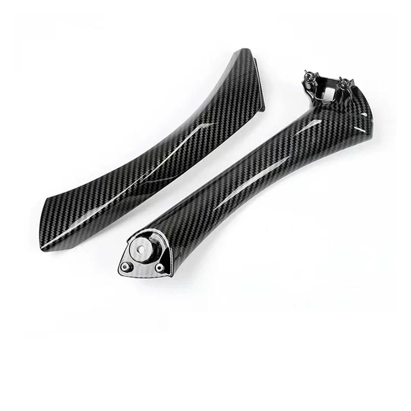 ELEKMPMGTD Inner Door Handles for 3 Series E90 E91 318 320 325 328 330 335 Interior Door Handle(Carbon Right kit)