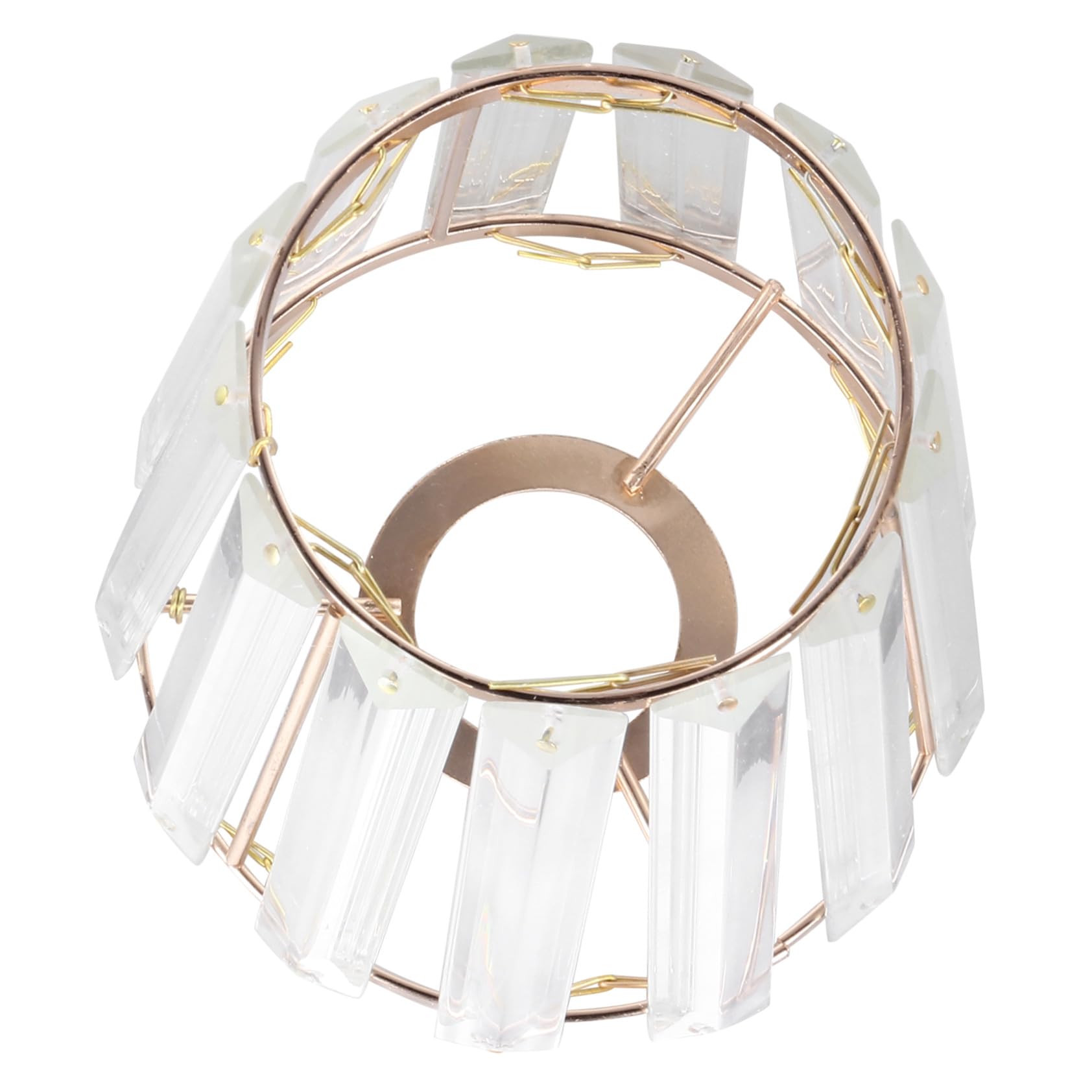 Abat-jour en cristal pour chambre et salon créant une ambiance lumineuse tamisée et chic