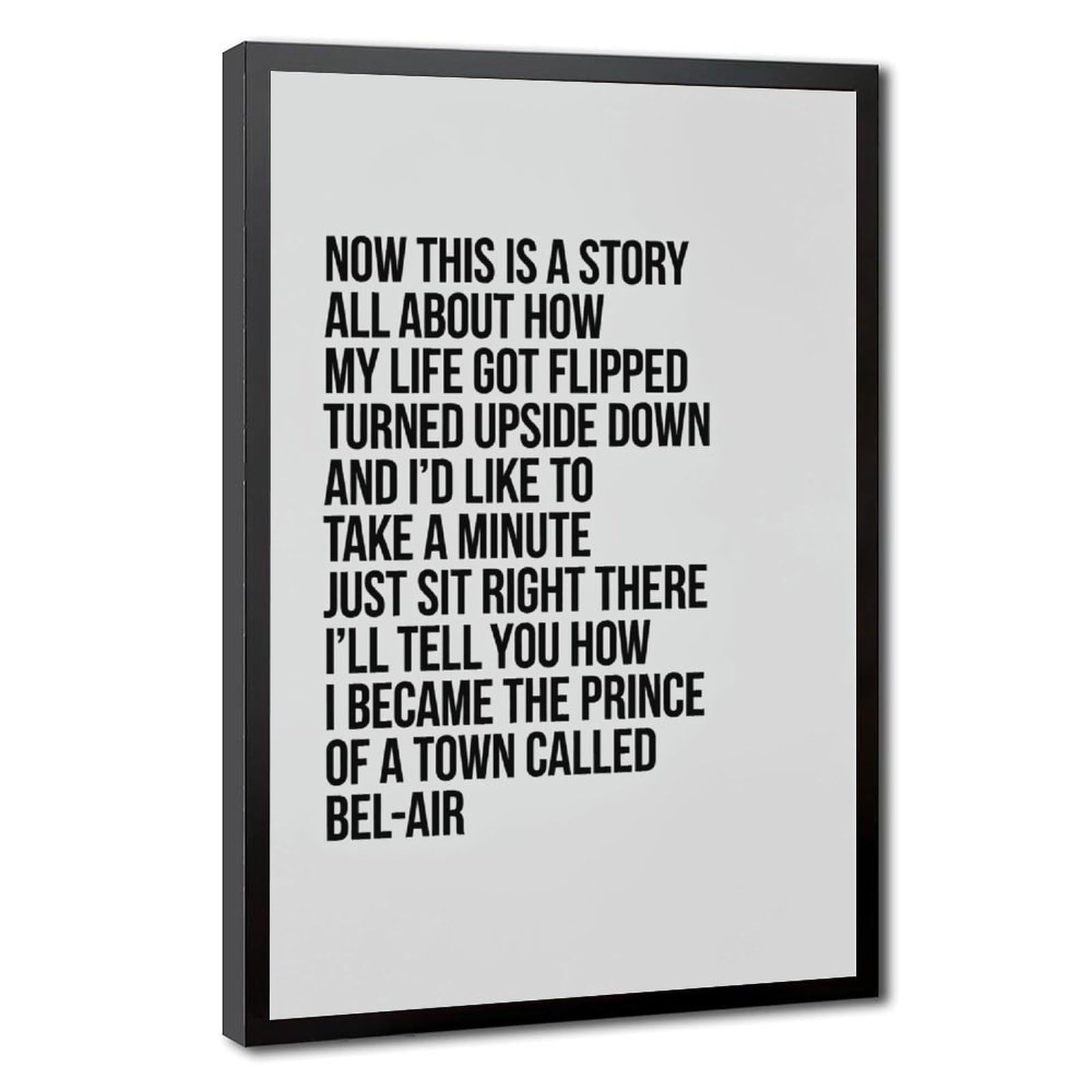 AYINUER Now This Is A Story Canvas Poster for Bedroom Decor Gift