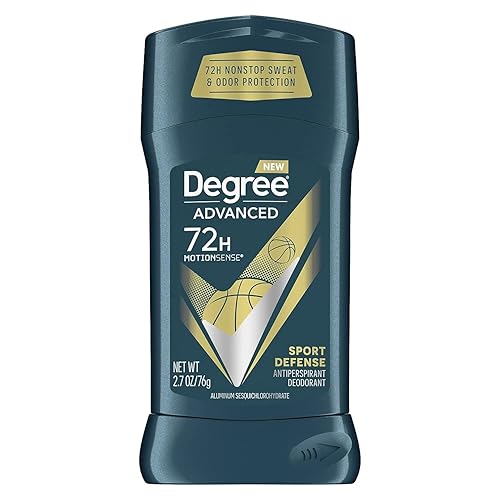 Degree Sport Defense Advanced Protection - Desodorante antitranspirante en barra, 2.7 onzas (paquete de 11)