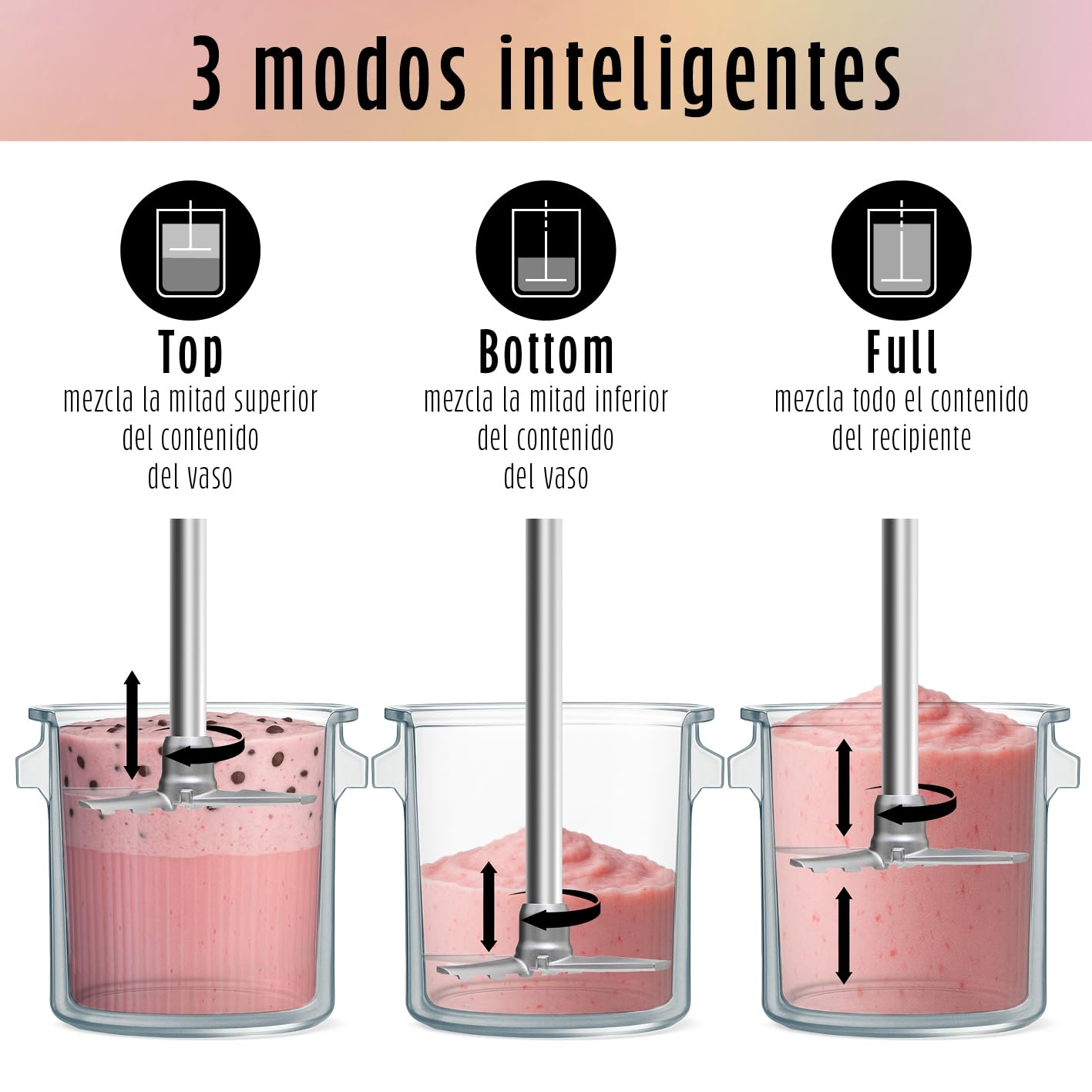 GOURMETmaxx SmoothUp Touch Heladera 700 W | Heladera 9 programas + función de mezcla | Máquina para hacer helados – granizados y helados | Máquina para hacer helados | Pantalla LED 2 vasos incluidos