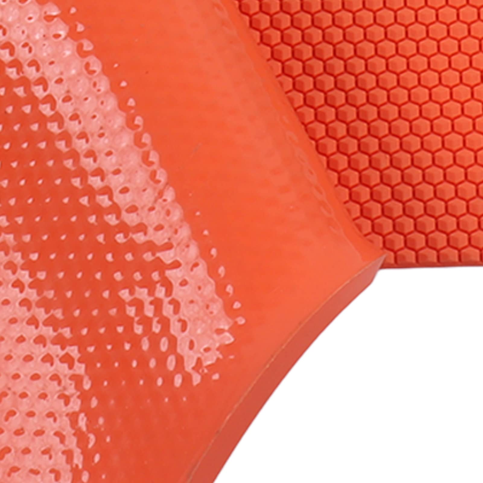 Moule Presse en Cire d'Abeille, 2 Pièces en Silicone Pliable, Embosseur Flexible pour Feuilles de Nid d'Abeilles