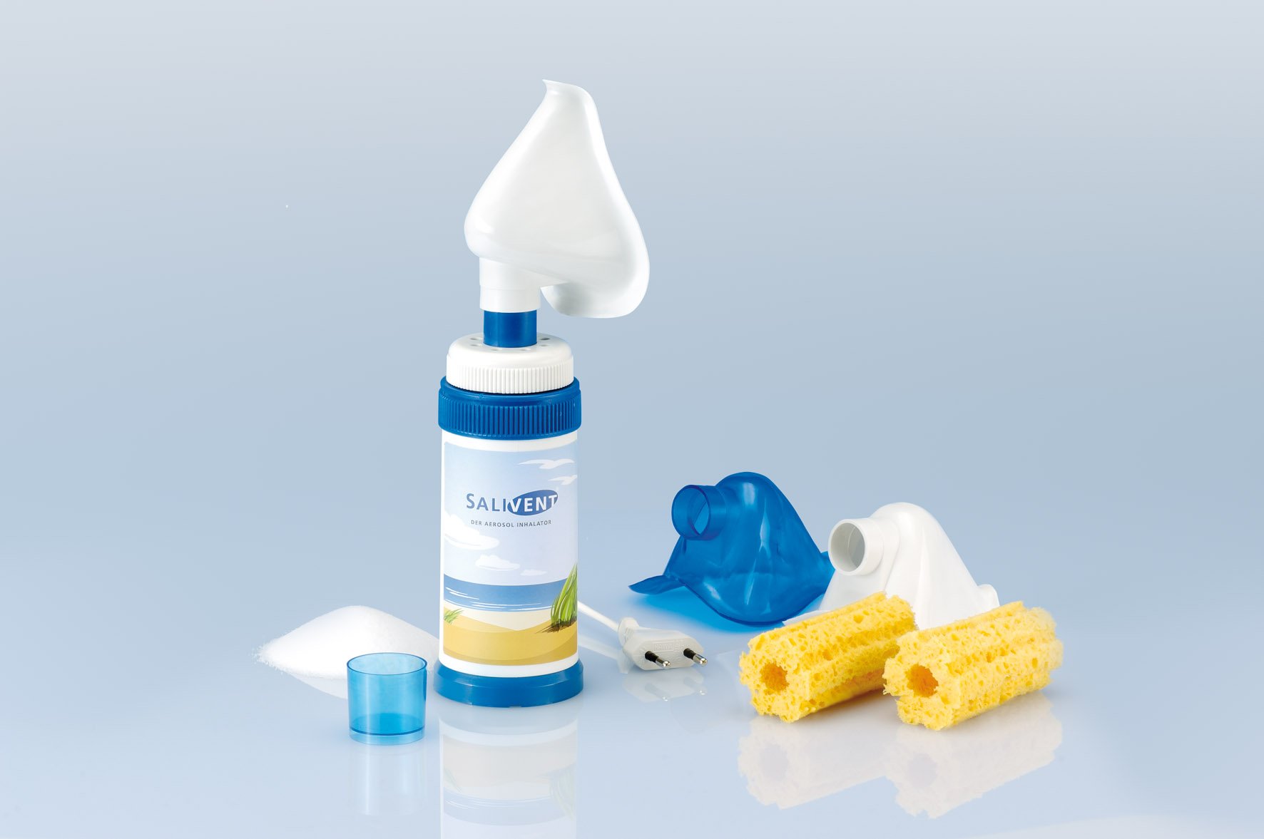 Salivent® warm Aerosol Inhalator, feucht-warme Salzinhalation