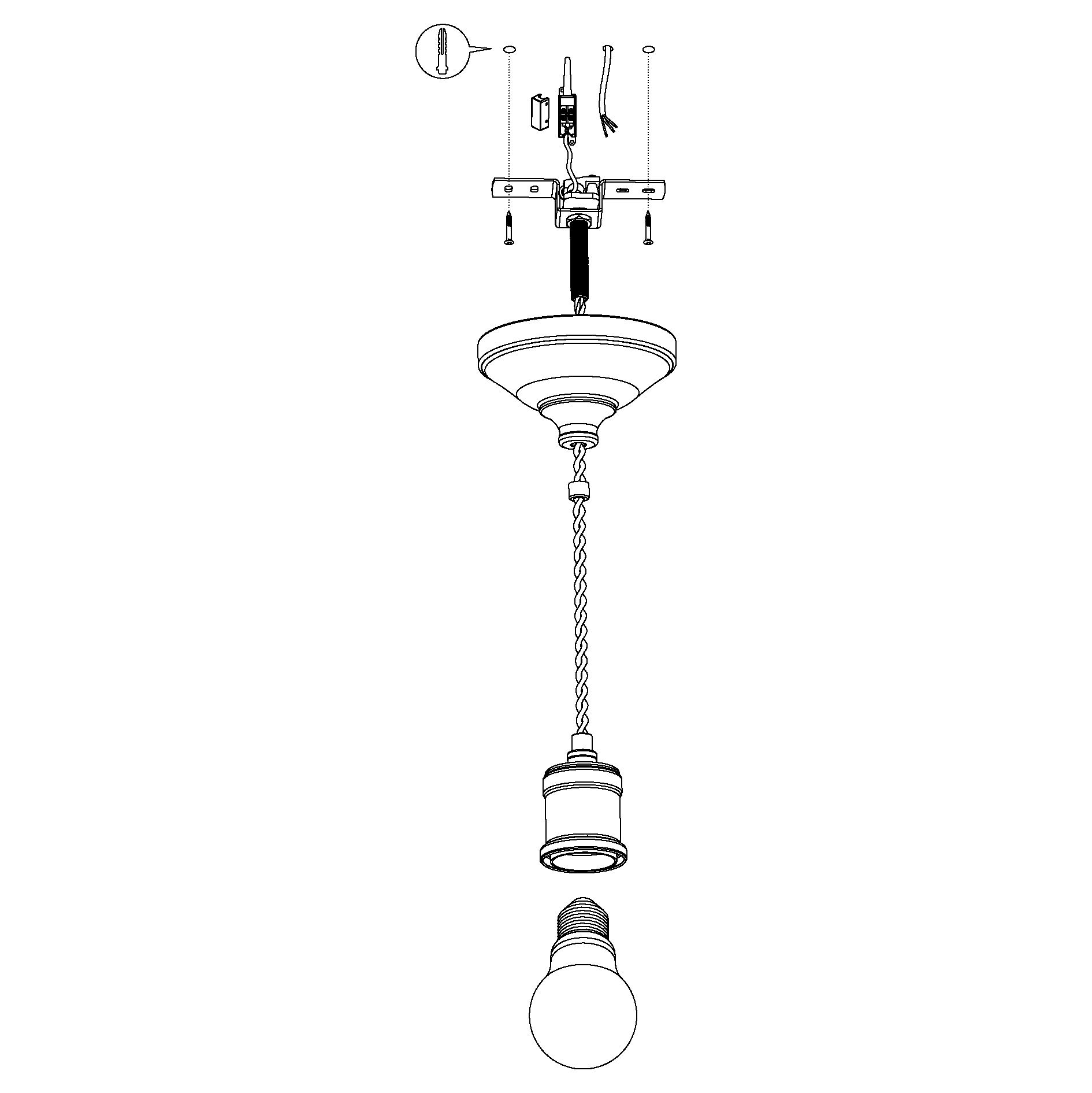 lampadario sospensione cerchio BIANCO led 60 W 9000 LM mis. H150xD120