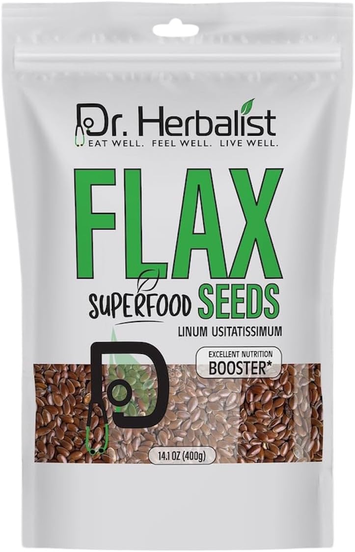 Dr. HERBALIST Flax Seeds 400g,Linum Usitatissimum,Alsi... Dr. HERBALIST Flax Seeds 400g,Linum Usitatissimum,Alsi...