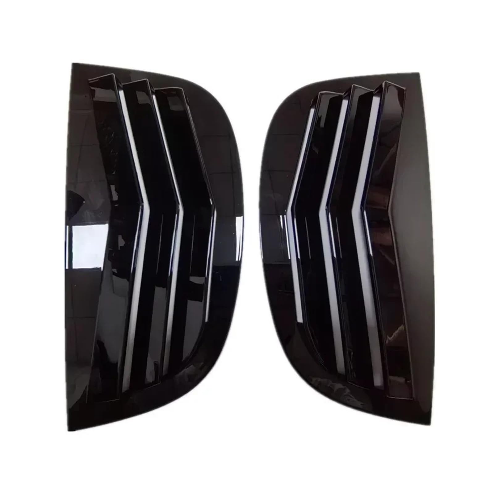 Pare-soleil et stores d'aération arrière Peugeot 208 2018-2024 tuning noir