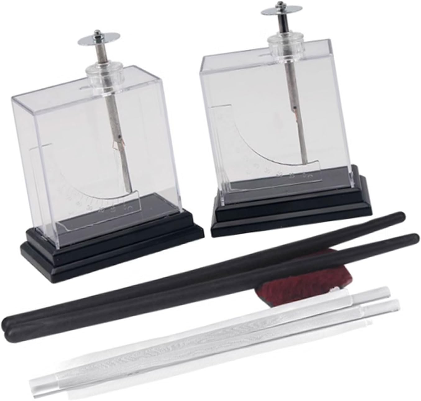 Electrostatic Tester Demonstrator Detector Electroscope for Physics Teaching Electricity Generator