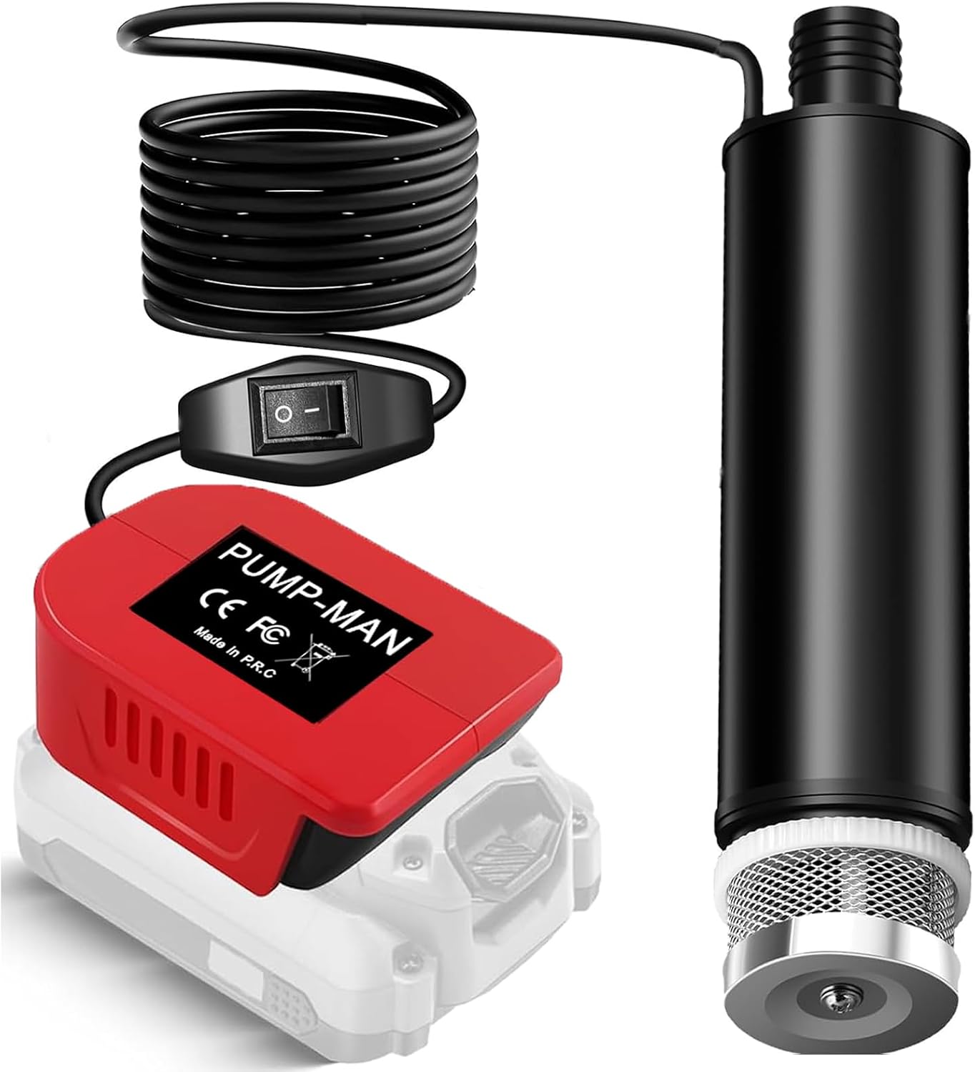 635 GPH Submersible Water Pump for Craftsman 20V V20 Battery, Cordless Transfer Pump with Sediment Filter, 100W High Flow Battery Powered Sump Pump for Pool, Garden, Basements (Bare Tool)
