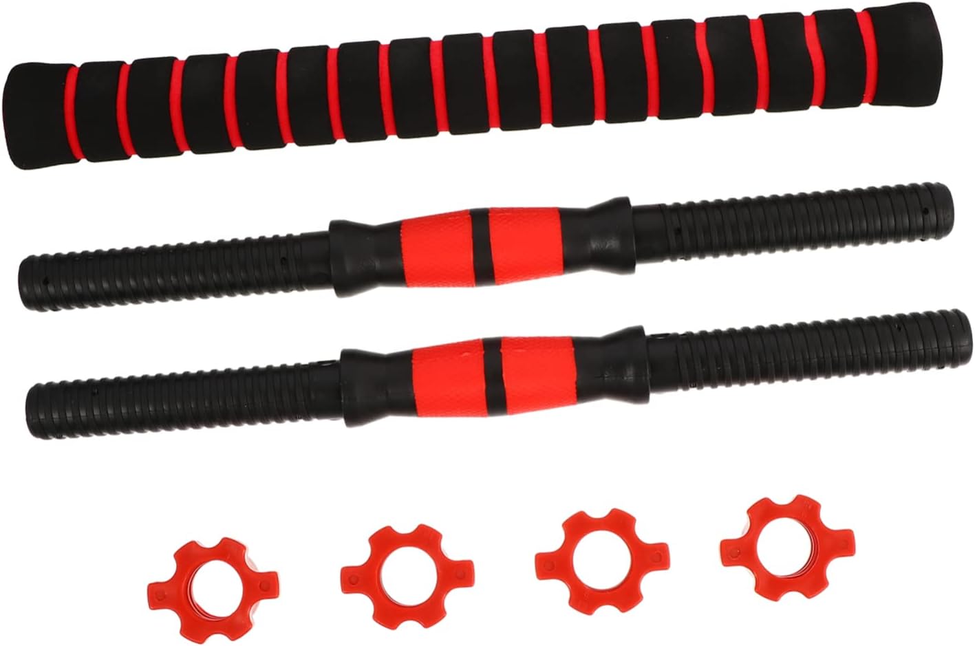 BESPORTBLE Dumbbell Bars with Stable Slip Design Weightlifting Accessories for Balanced Gym Training