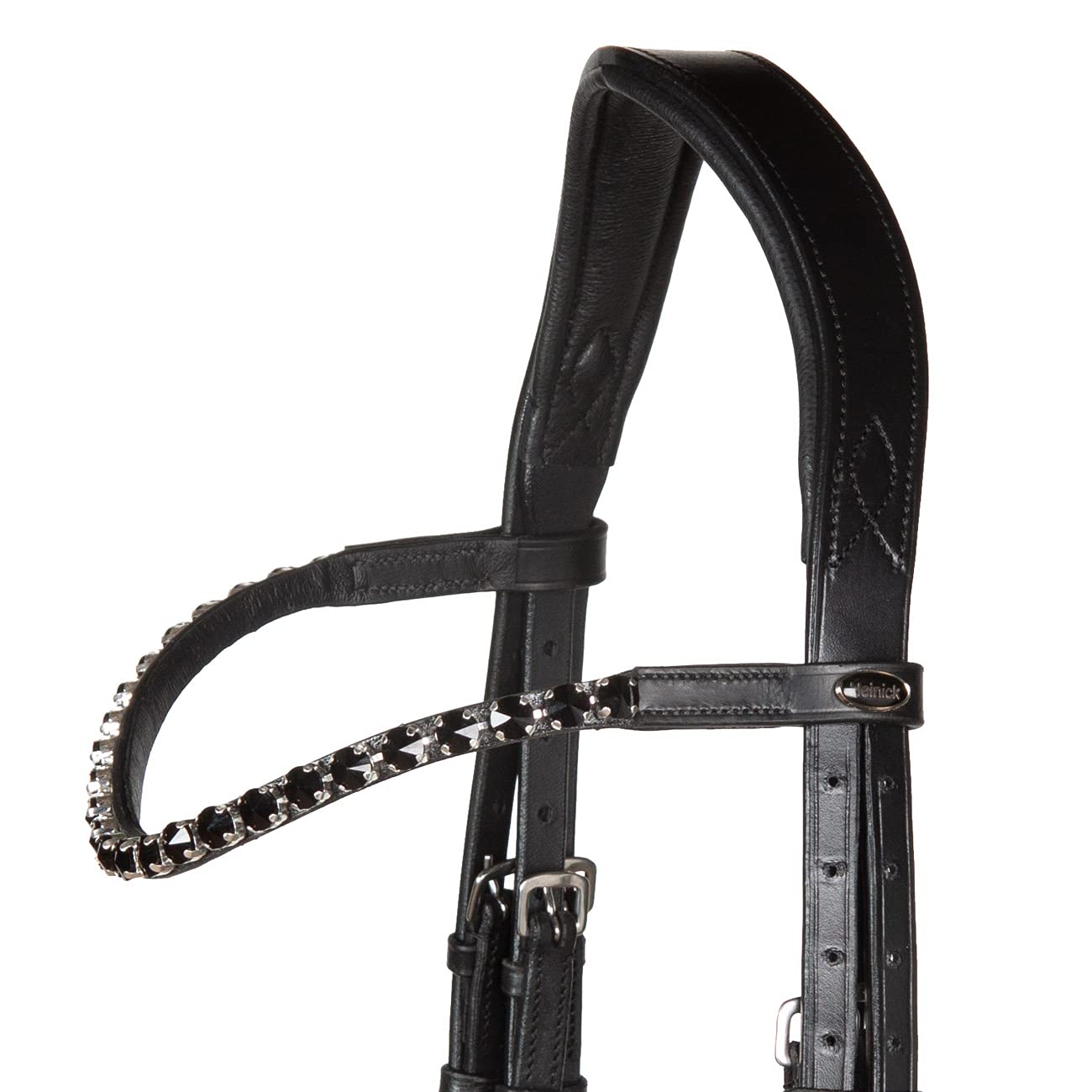 Trense Soft Hannoveranisch verstellbar Stride Schwarz ~ Glow-Black ~ Warmblut