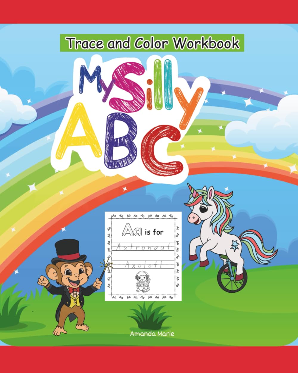 My Silly ABC Trace and Color Workbook