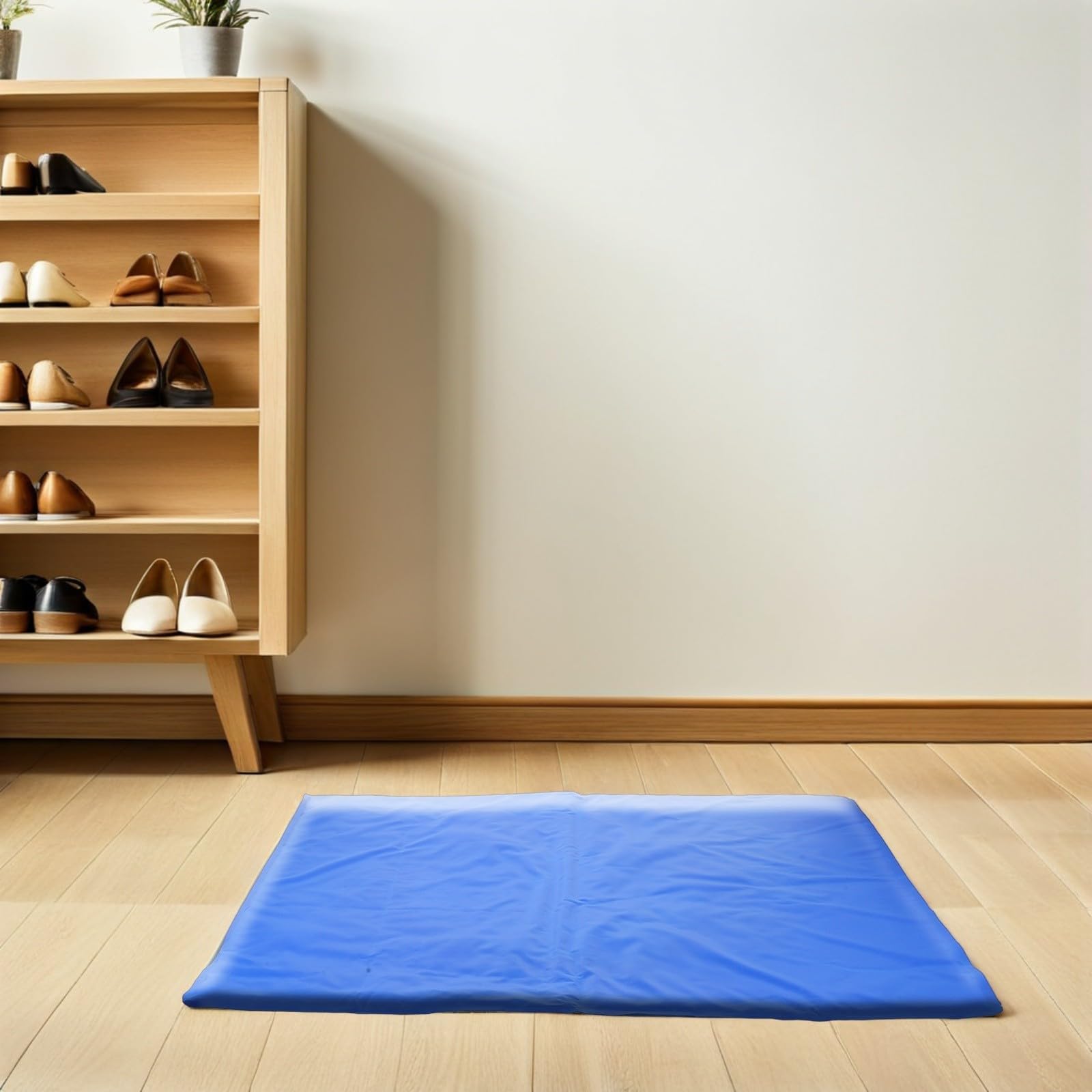 OUNONA Tragbare und Waschbare Kühlmatte für Hunde und Katzen aus Gel und Schwamm 60x50cm für Sommer Zuhause und Outdoor Nutzung