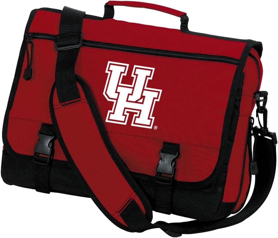 Broad Bay University of Houston Laptop Bag UH Messenger Bag or Computer Bag Briefcase