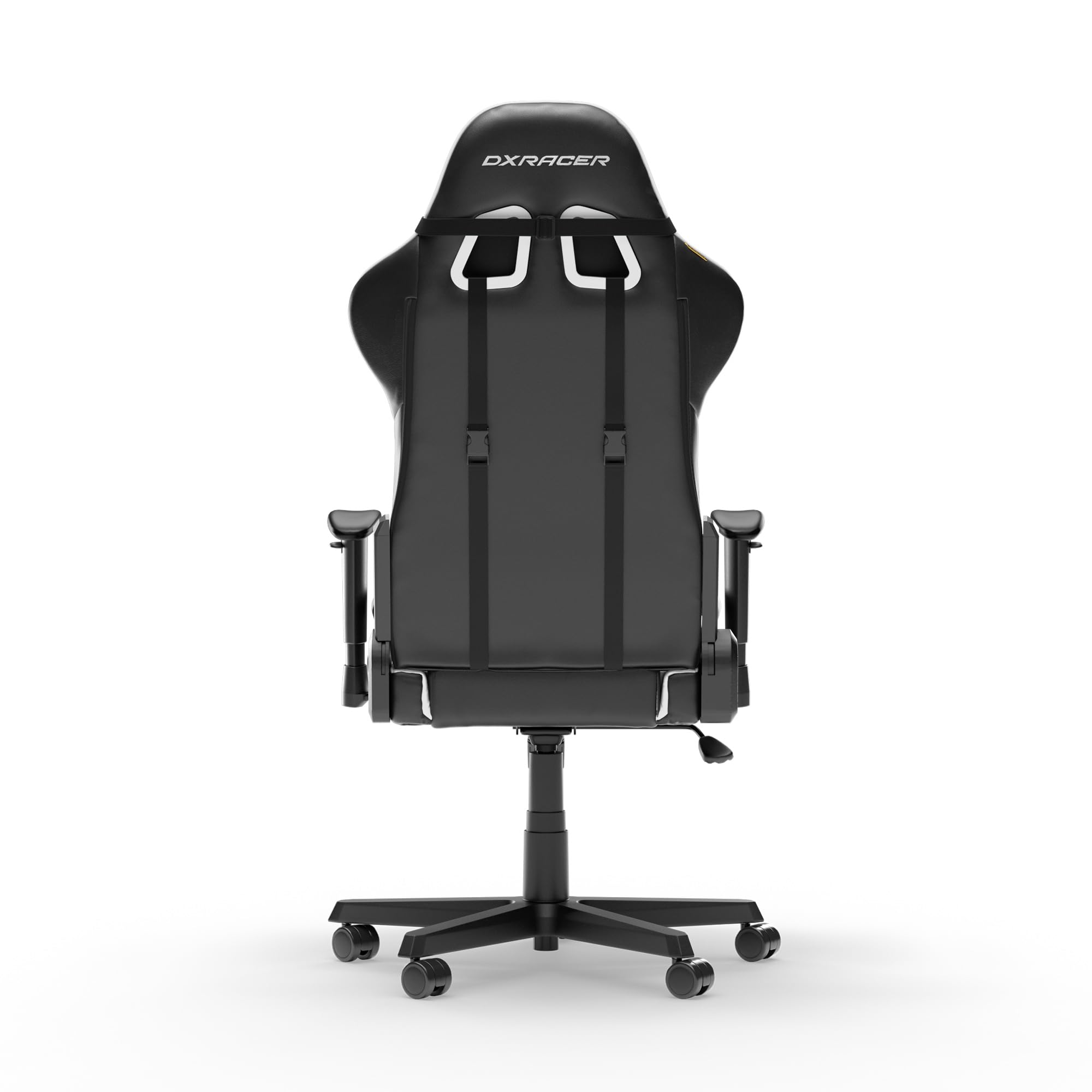 DXRacer FORMULA L Czarny & Biały PVC Skóra Oryginalny Fotel Gamingowy